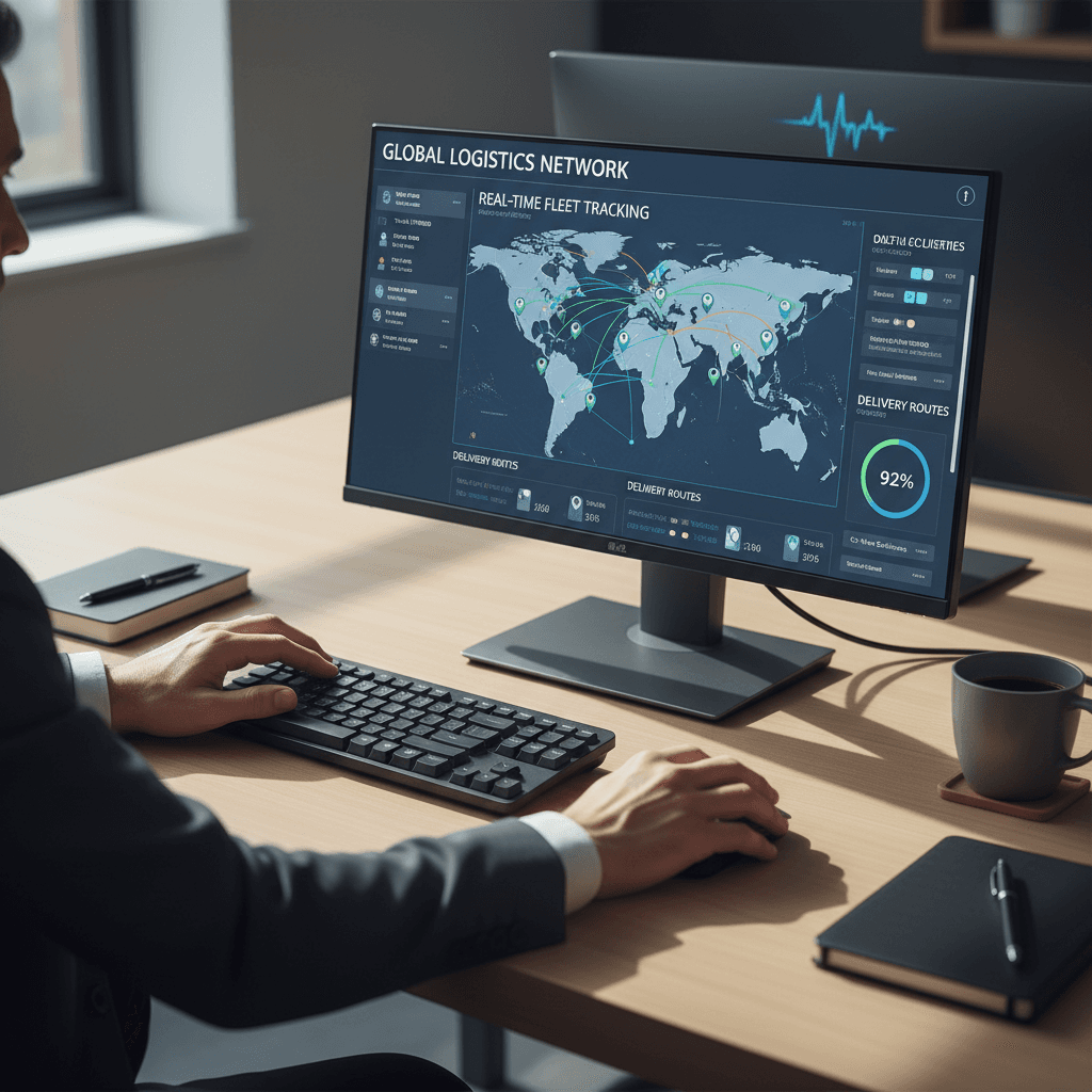 Truck dispatching automation dashboard
